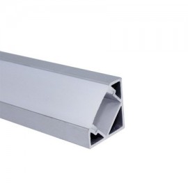 Perfil  de Canto Alumnio p/ Led - 16x16mm - 2 Metros 